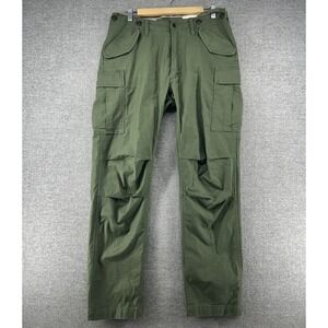 Relwen Commando Cargo Pants Men Size 32x32 Military Green Tactical Utility